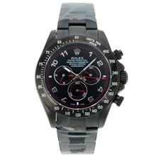 Rolex Daytona Automatic Black Dial All Black Watch